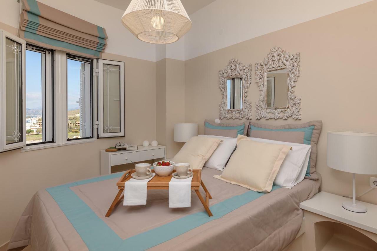 Full View In A Luxury House Villa Kalamaki  Exterior foto