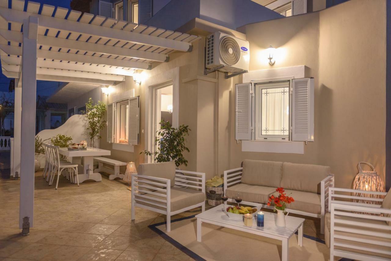 Full View In A Luxury House Villa Kalamaki  Exterior foto